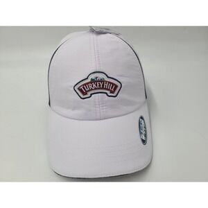 Turkey Hill Dairy Ahead Adjustable Hat Cap Polyester Casual Dad Men Women White